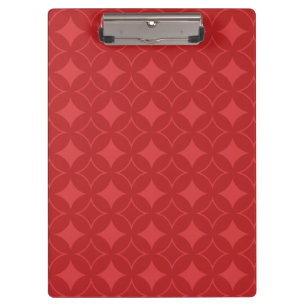 Rood schildpad klembord
