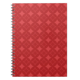 Rood schildpad notitieboek