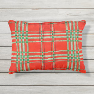 ROOD SCOTT TARTAN Outdoor Kussen