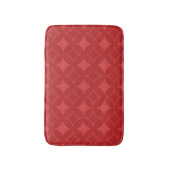 Rood shippo patroon badmat (Voorkant Verticaal)