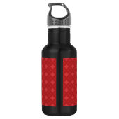 Rood shippo-patroon waterfles (Achterkant)