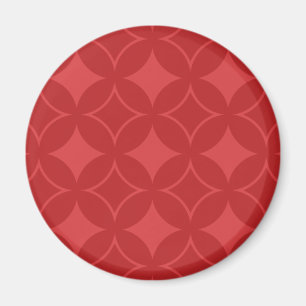 Rood shippopatroon magneet