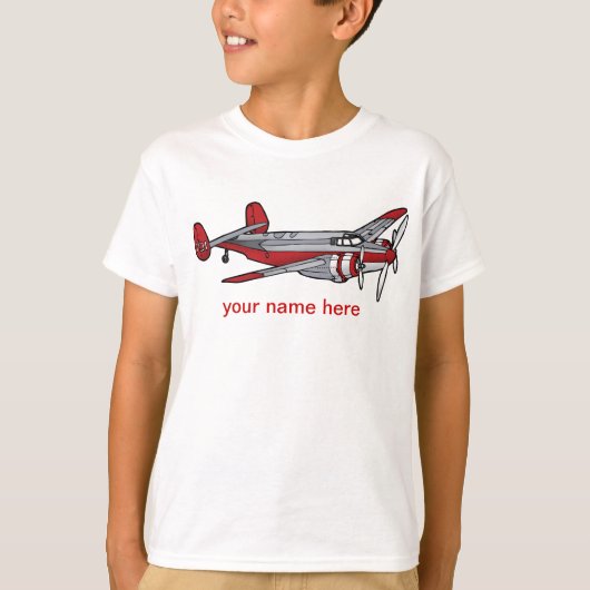 Rood  Shirt Kinderen (Voorkant)