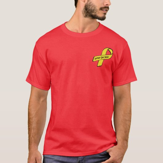 Rood Shirt vrijdag (Voorkant)