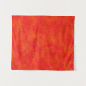 Rood Sinaasappel Abstract patroon Wandkleed (Voorkant (horizontaal))