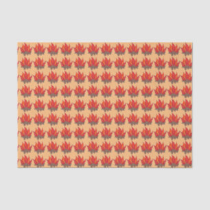 Rood Sinaasappel Camping Kampvuur Zomerkamp Tissuepapier