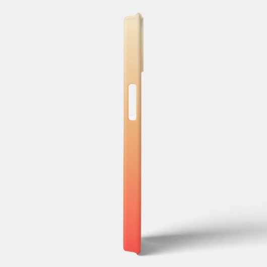 Rood sinaasappel en geel verloop Case-Mate iPhone case (Achterkant / Rechts)