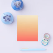 Rood sinaasappel en geel verloop flyer (Enkel)