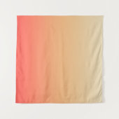 Rood sinaasappel en geel verloop wandkleed (Voorkant (horizontaal))