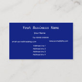 Rood, Sinaasappel, geel Inferno Abstract Visitekaa Visitekaartje (Achterkant)