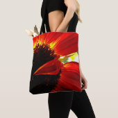 Rood Sinaasappel Gerbera Daisy Foto Vet Modern Sti Tote Bag (Dichtbij)