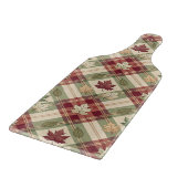 ROOD SINAASAPPEL GROENE PLAID MET HERFST HERFSTBLA SNIJPLANK (Hoek)