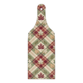 ROOD SINAASAPPEL GROENE PLAID MET HERFST HERFSTBLA SNIJPLANK