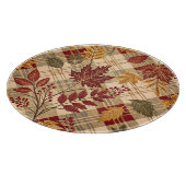 ROOD SINAASAPPEL GROENE PLAID MET HERFST HERFSTBLA SNIJPLANK (Hoek)