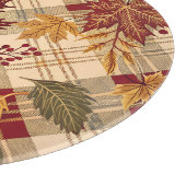 ROOD SINAASAPPEL GROENE PLAID MET HERFST HERFSTBLA SNIJPLANK (Hoek)