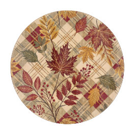 ROOD SINAASAPPEL GROENE PLAID MET HERFST HERFSTBLA SNIJPLANK