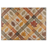 ROOD SINAASAPPEL GROENE PLAID MET HERFST HERFSTBLA SNIJPLANK (Voorkant)