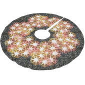 Rood Sinaasappel Kompas Edelsteen Strass Goud Kerstboom Rok (Gekanteld)