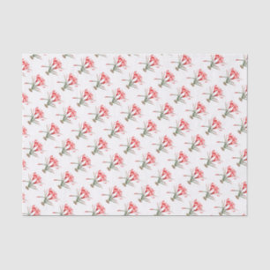 Rood sinaasappel Krokus waterverf Art tissuepapier