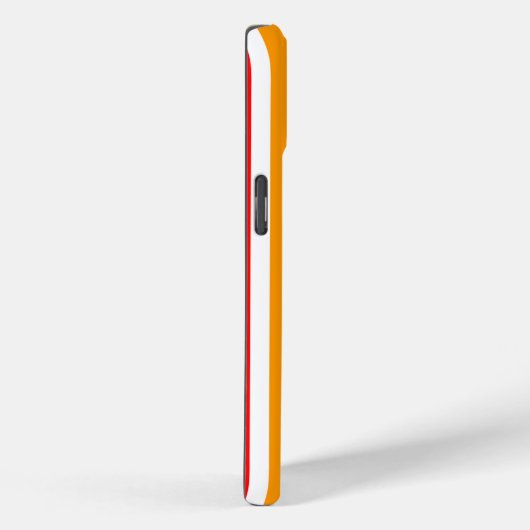 Rood Sinaasappel strepen Pattern Design Case-Mate iPhone Case (Achterkant / Rechts)