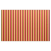Rood Sinaasappel strepen Pattern Design Stof (Yard (91,4 cm))