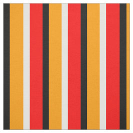 Rood Sinaasappel strepen Pattern Design Stof
