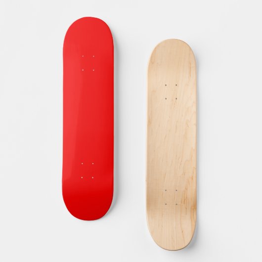 Rood  skateboard (Voorkant)
