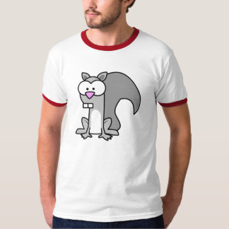 Rood Sleeve Eekhoorn Shirt