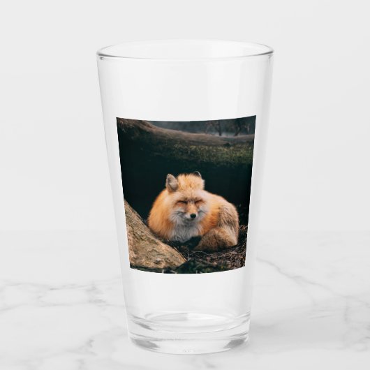 Rood slipje glas (Voorkant)