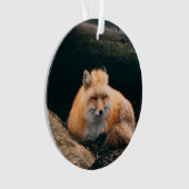 Rood slipje ornament (voorkant)