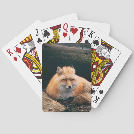 Rood slipje pokerkaarten (Achterkant)