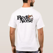 Rood snoepdag Pitbull T-Shirt (Achterkant)