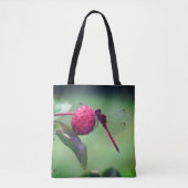 Rood snoepje op Dogwood Fruit Tote Bag (Voorkant)