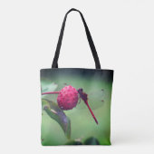 Rood snoepje op Dogwood Fruit Tote Bag (Achterkant)