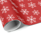Rood snowflake papier (Rol Hoek)