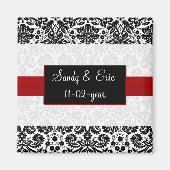 rood sparen de datummagneet magneet (Voorkant)