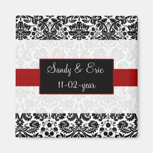 rood sparen de datummagneet magneet (Voorkant)