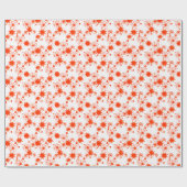 Rood spatspapier cadeaupapier (Vlak)