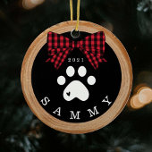 Rood speldenkaartje Afdrukplaat Foto Hout Slice Keramisch Ornament