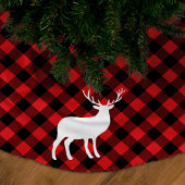 Rood speldenstaaf en witte staaf | Vakantie Kerstboom Rok