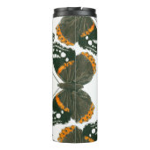 Rood spiegelvlinderpatroon thermosbeker (Achterkant)