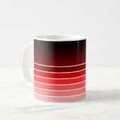 rood staal koffiemok (Voorkant links)