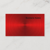 Rood staal visitekaartje (Voorkant)