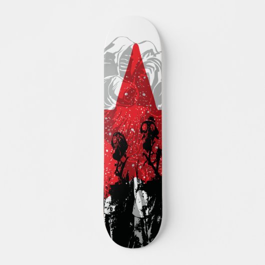 Rood Star-gasmasker! Ernesto Che Guevara Skateboar Persoonlijk Skateboard (Voorkant)