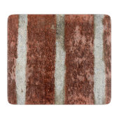 Rood stenen muur Concrete cementtextuur Snijplank (Voorkant)