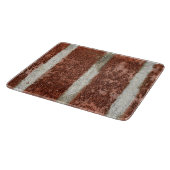 Rood stenen muur Concrete cementtextuur Snijplank (Hoek)