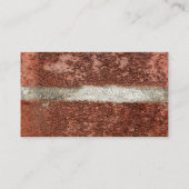 Rood stenen muur Concrete cementtextuur Visitekaartje (Achterkant)