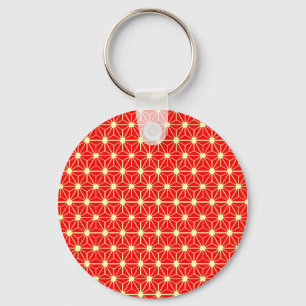 rood sterpatroon sleutelhanger