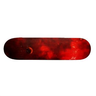 rood sterrenstelsel persoonlijk skateboard