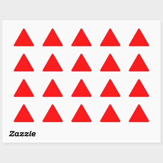 Rood Sticker (Vel)